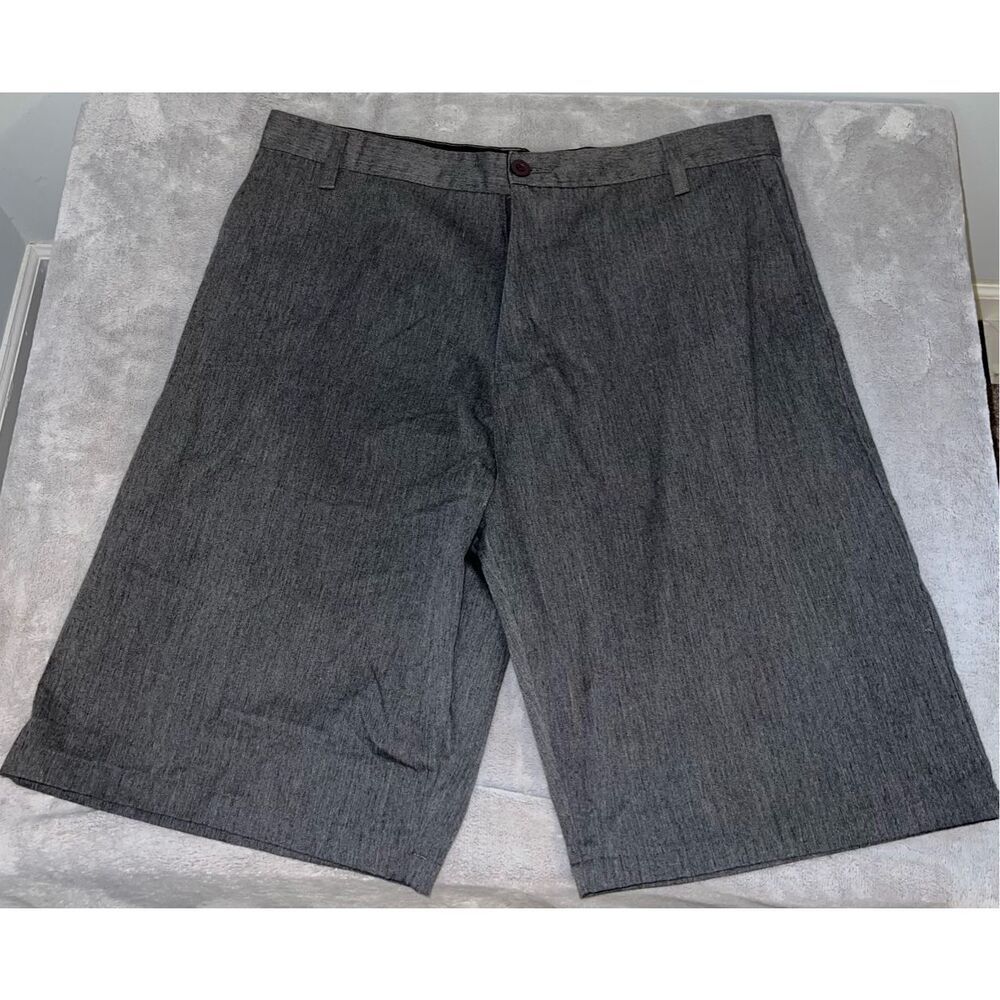 Men’s Burnside Shorts 34 Gray Chino Shorts Safetywear